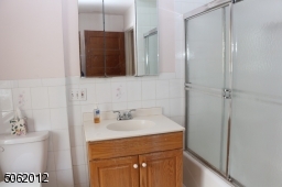 2nd floor main bath; has shower over tub