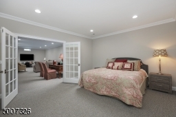 The french doors are ingenious! the add light and privacy if needed.