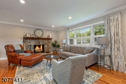 with gas fireplace