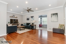 Crown molding throughout