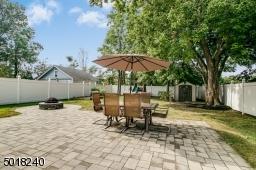 Large paver patio