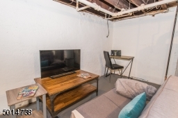 enough space for a cozy video game corner AND a desk space