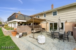 Patio - views of basement level sliding doors