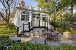 bridal staircase, paver patio, entertain in style