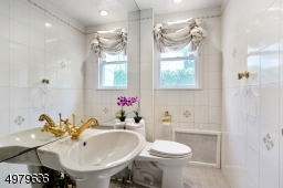 first floor powder room