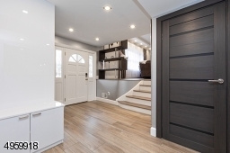 with heated floor , custom large coat closet