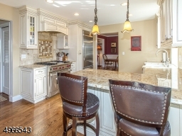 View from peninsula to dining room