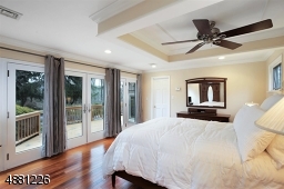 Quiet Rm with French doors to Deck