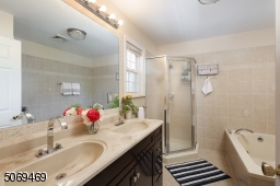 Master Bath w/Jetted Bath and Stall Shower