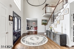 Vaulted Open Space with Two Closets