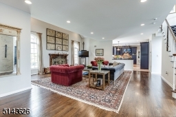 Floor to Ceiling Windows & Open to Eat-in Kitchen