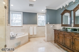 Large Master Bath features plenty of natural light; double vanity