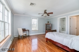 This 2nd floor bedroom has its own ensuite bath, as well as large walk-in closet.  The 2nd floor has 2 other Bedrooms (#3, #4)  that share a Jack-n-Jill bath.