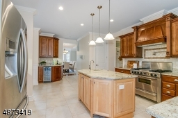 Five Star gas range; pot filler; all appliances are included; large walk-in pantry provides even more storage