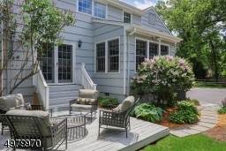 Enjoy the quiet summer nights on the back deck.