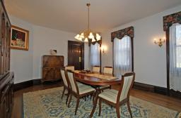 Oversized dining room with plenty of room for a large table for those holiday banquets.