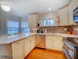 New Kitchen w off white cabinets
