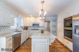 Fresh and crisp, the combined chef??s kitchen and breakfast area features designer touches and boast more than enough space for all of your culinary needs. French doors lead to a sweeping deck that is perfect for al fresco dining and backyard BBQ??s.