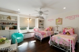 Custom built-in bookcases & window seat