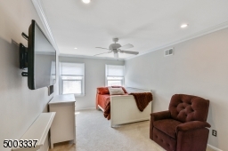Recessed lighting, ceiling fan