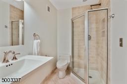 Another view of hallway bathroom