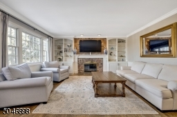 Gas Fireplace, Custom Built-ins