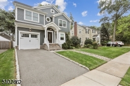 Front walkway with bluestone and paver walkways
