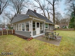 Backyard with patio